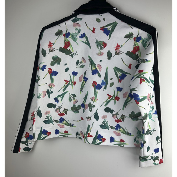 Adidas Bellista Cropped Track Jacket Floral Print ED4762 Women's US Size Small - Picture 8 of 13